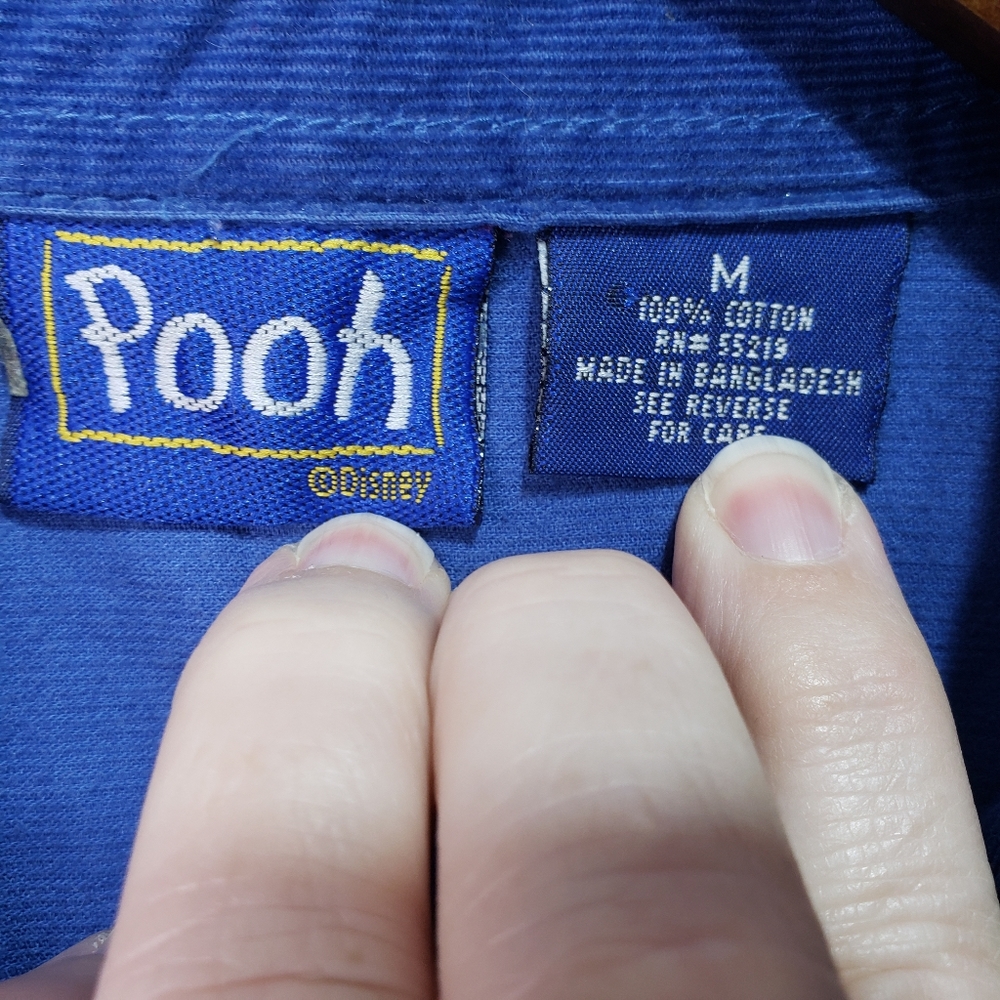 Vintage Disney Pooh Tigger Eeyore Women's Corduroy - Picture 5 of 7